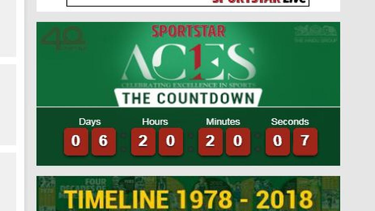 Sportstar Aces — the countdown begins The Hindu