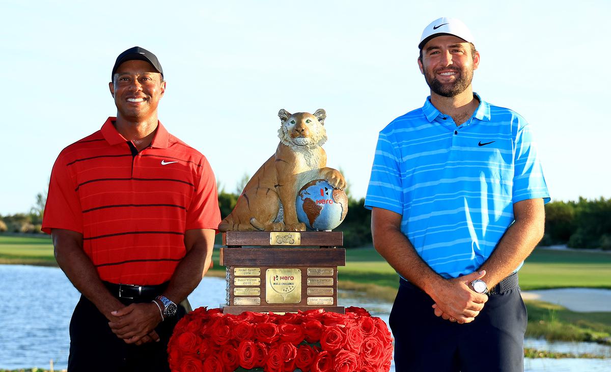 Tiger’s trail: Golf is always looking for the heir to the throne, and so it’s no surprise that Scheffler has drawn comparisons with Tiger Woods. But the 27-year-old has not let it get to his head. | Photo credit: Getty Images