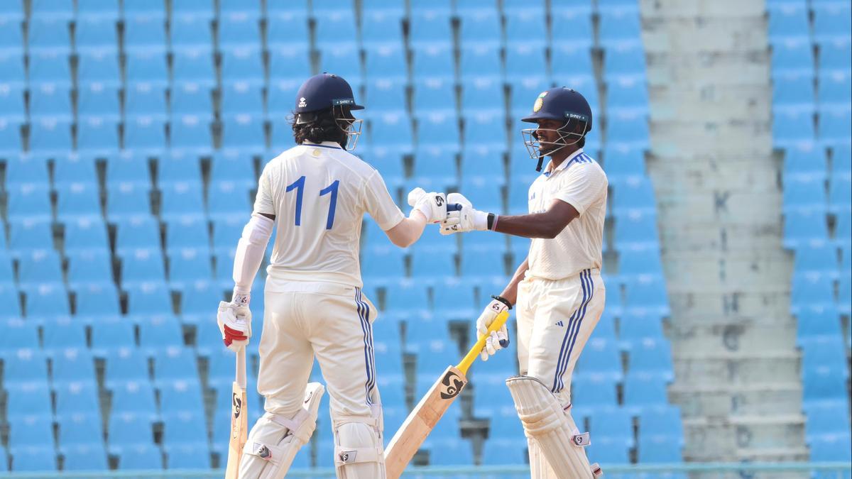 Rahul, Sai Sudharsan drive India-A in a daunting chase