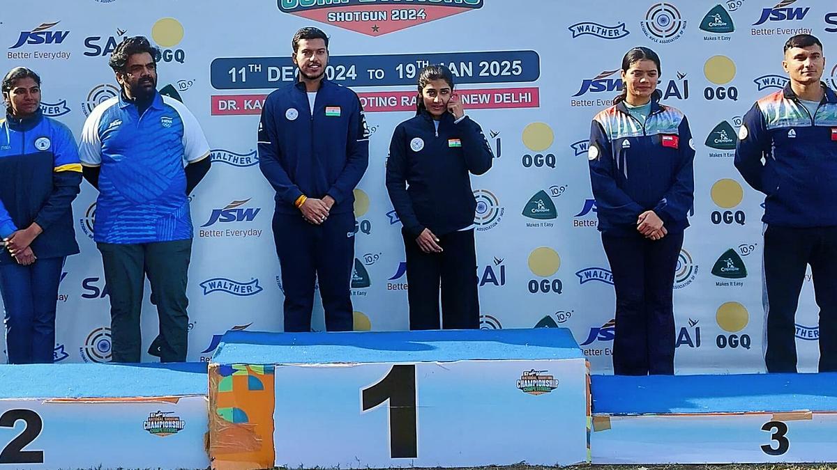 Shardul, Sabeera sweep mixed trap gold medals