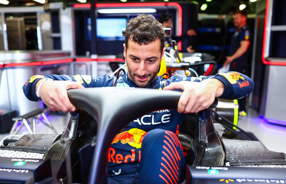 Seizing his moment: The move to AlphaTauri was a result of Ricciardo’s impressive performance in a Pirelli tyre test at Silverstone after the British GP. Red Bull boss Christian Horner said his reserve drive’s time on one of the flying laps ‘would have put him on the front of the grid’. | Photo credit: Getty Images