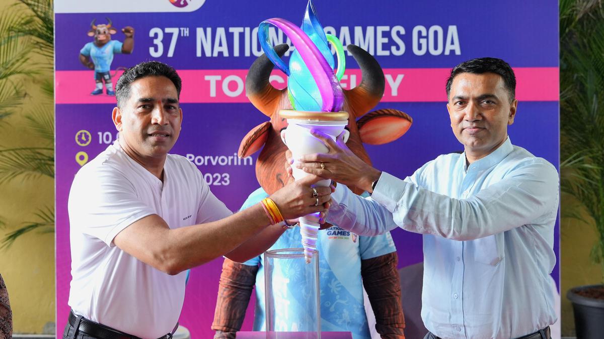 Goa CM inaugurates torch relay for National Games