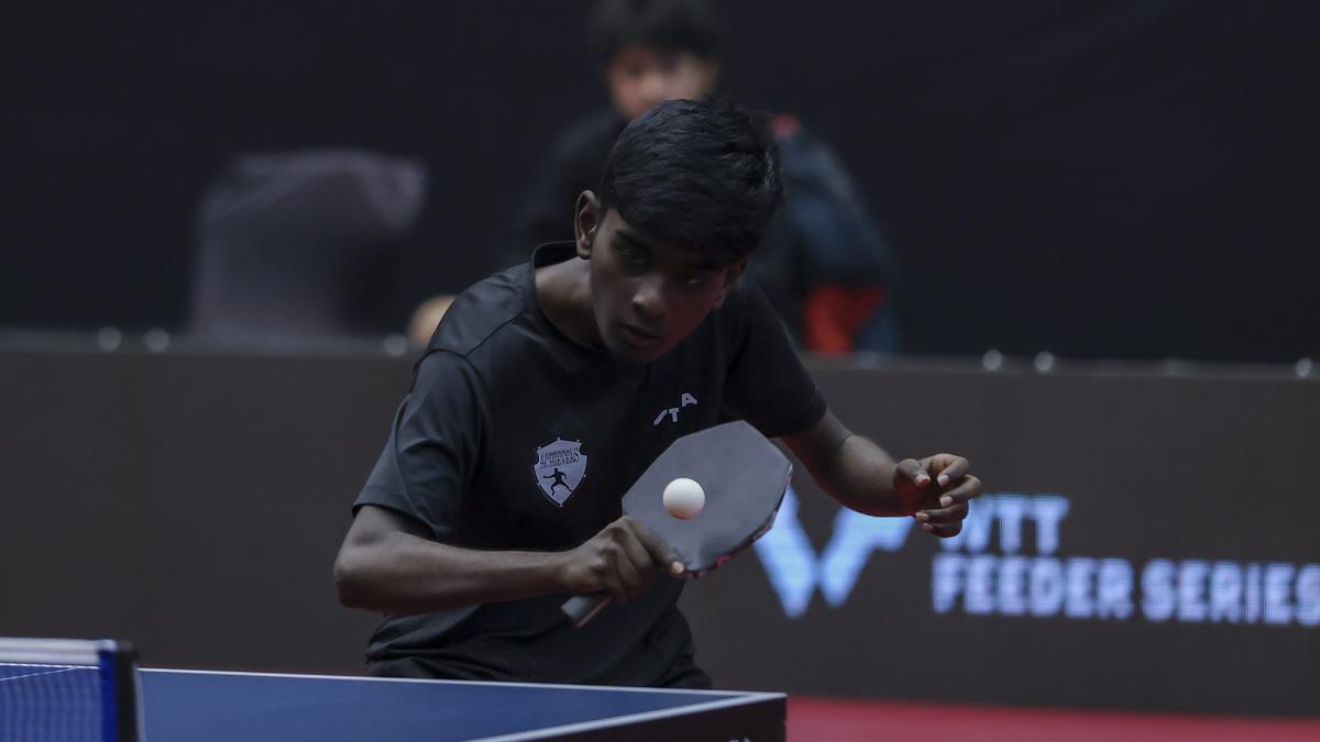 WTT FEEDER | Sensational Senthil outclasses Bodhisatva