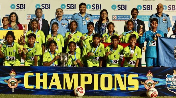 St. Patrick’s School, Gumla, takes honours in Subroto Cup