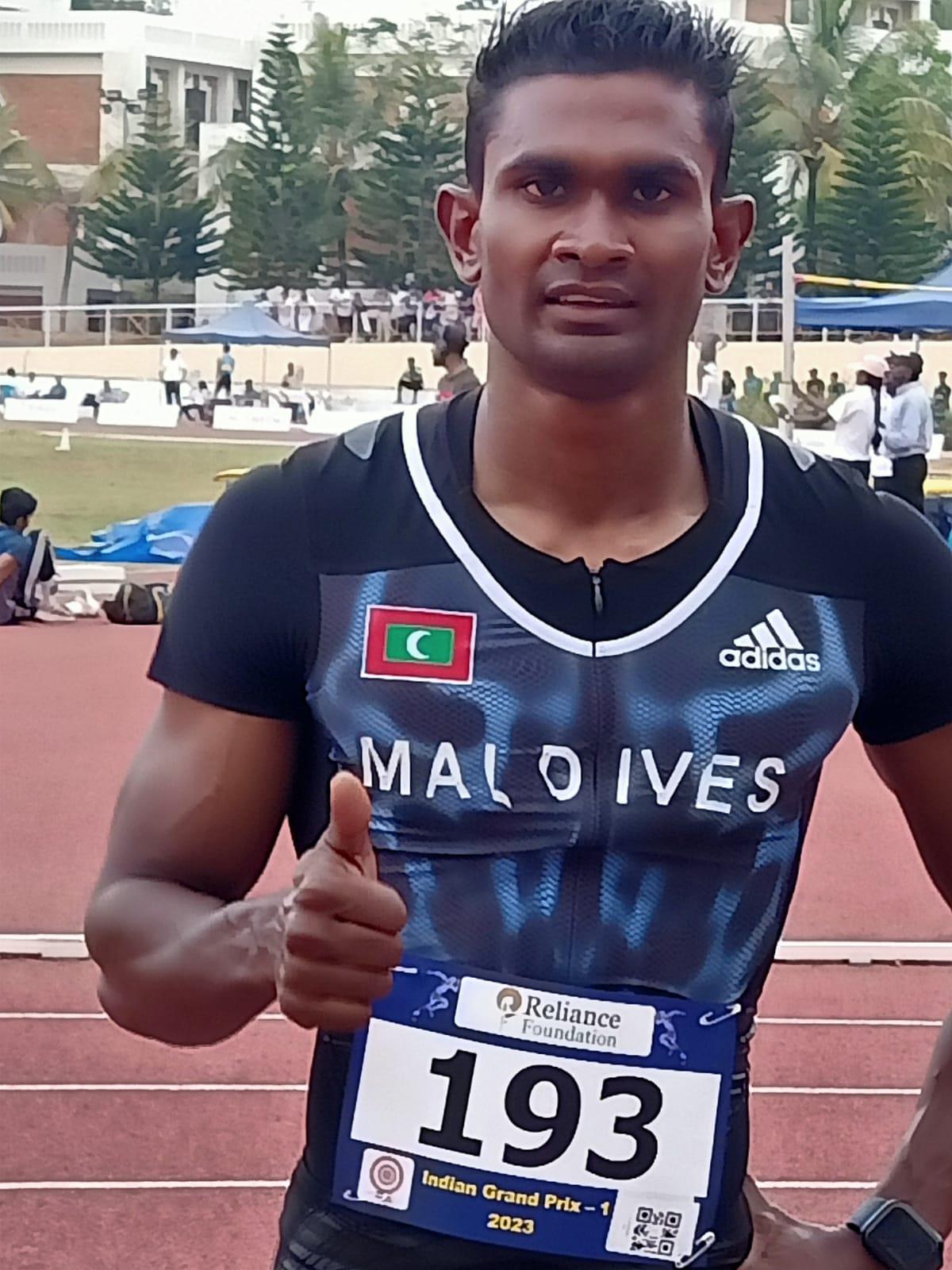 Hassan Saaid who won a sprint double in Indian Grand Prix-1 in Thiruvananthapuram