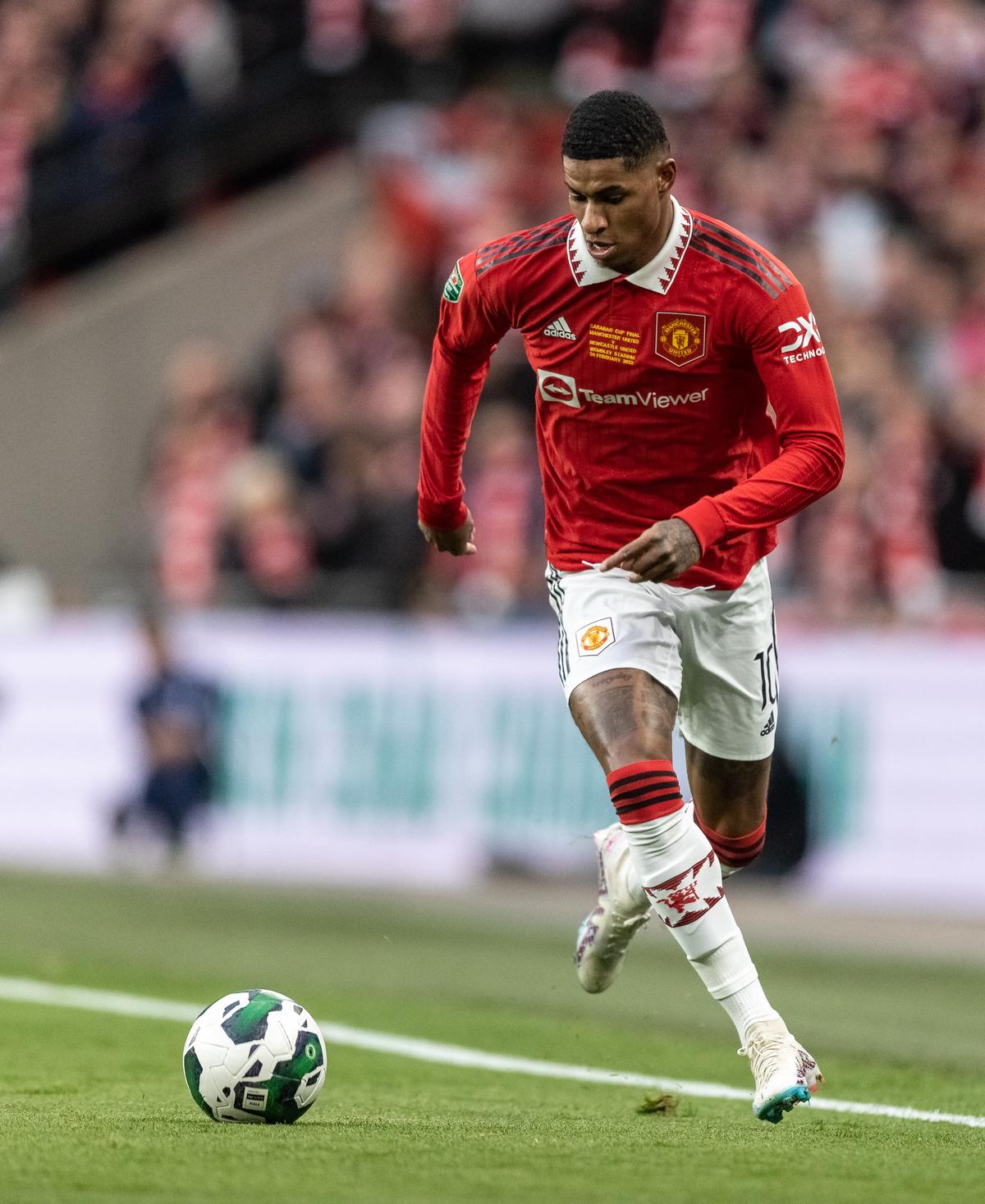 Coming to fruition: Rashford has stepped out of Cristiano Ronaldo’s shadow and delivered on the promise he showed when he first burst onto the scene as a fresh-faced teenager. 