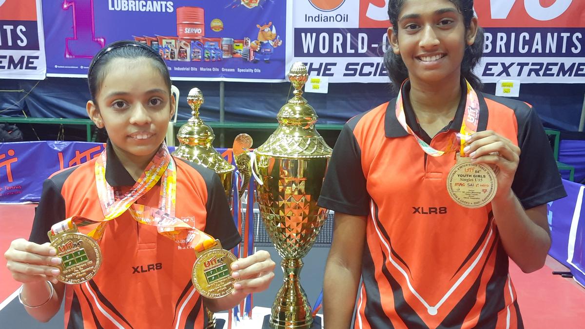 Jennifer fights hard for the under-15 title