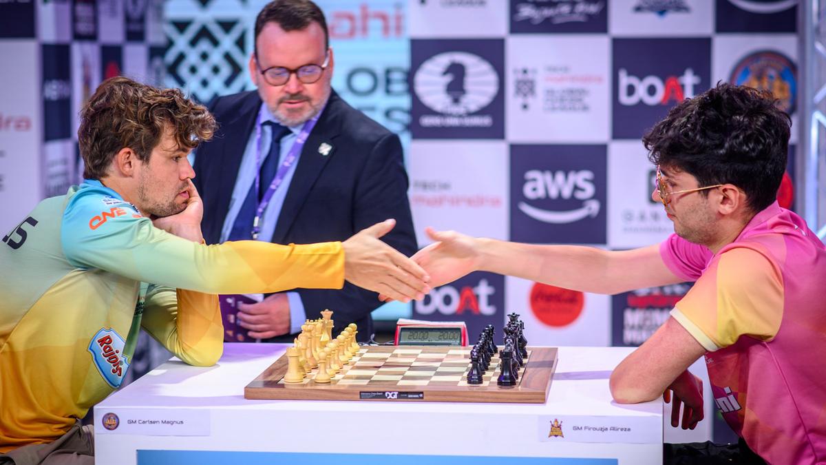 GCL | Carlsen succumbs to time pressure; Knights increase lead at the top