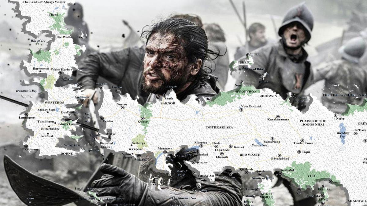 The Geopolitics Of Game Of Thrones The Hindu GoT Map