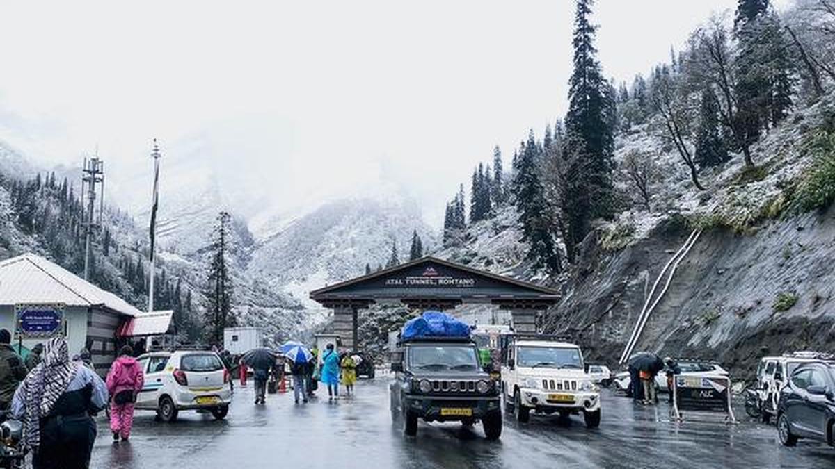 Fresh snowfall in higher reaches of Himachal Pradesh