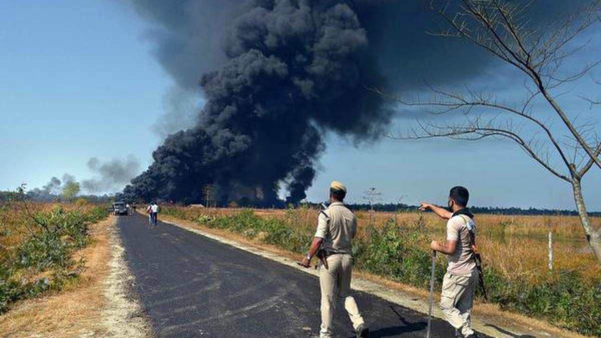 Assam: 2 firefighters killed in OIL well fire