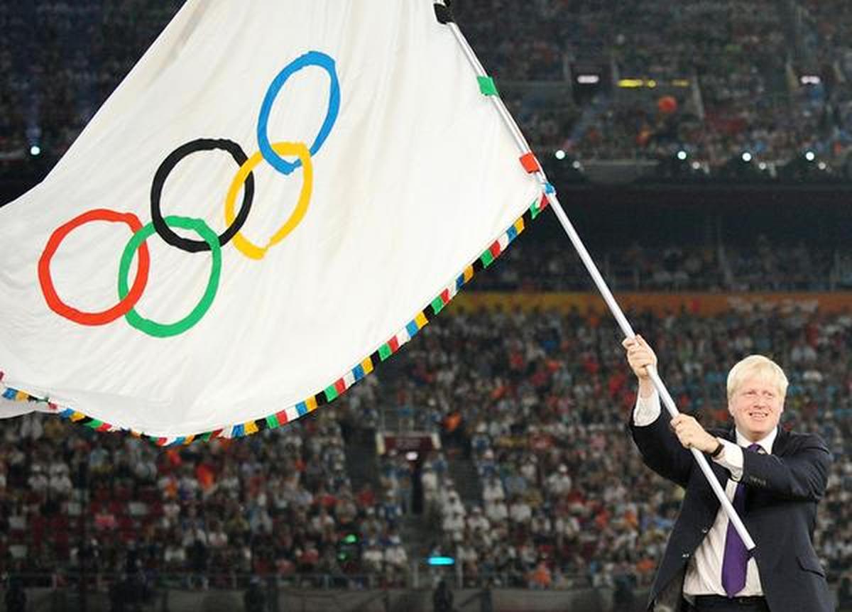 File photo of Olympic flag