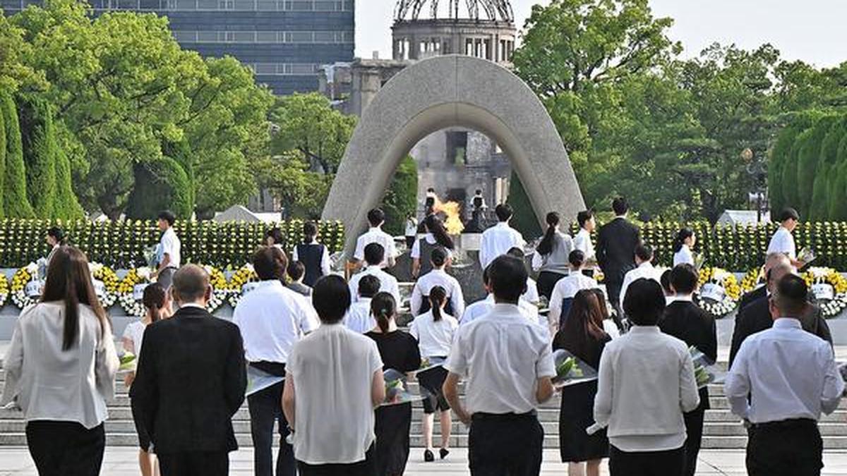 Hiroshima remembers atom bomb victims as ‘global tragedies’ unfold