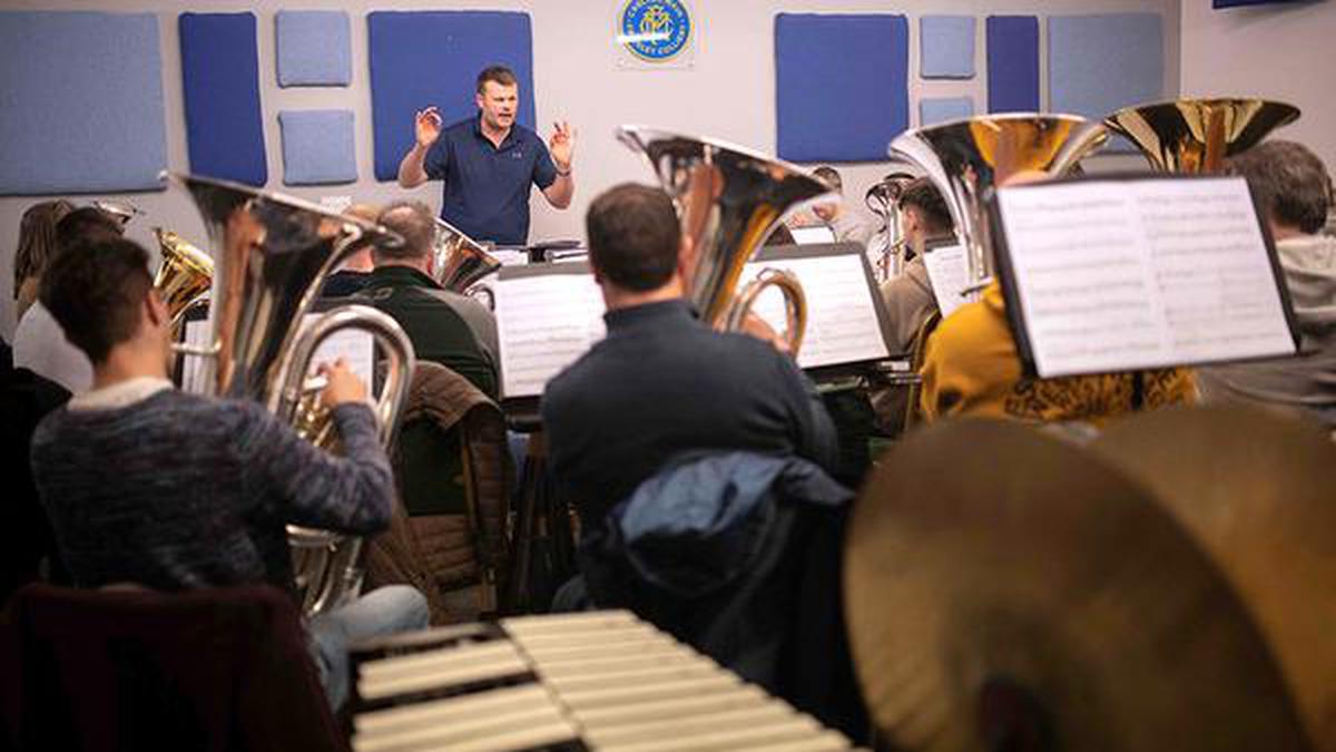 British brass band marches on with miners’ legacy, 40 years after milestone strike