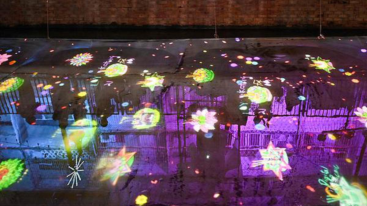 Virtual floats used to reduce waste at Thailand festival