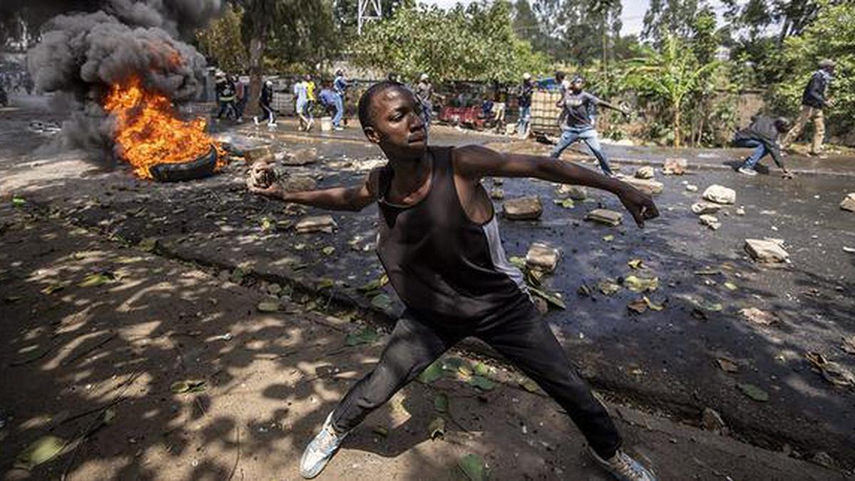 Kenya says 238 arrested in day of violent protests