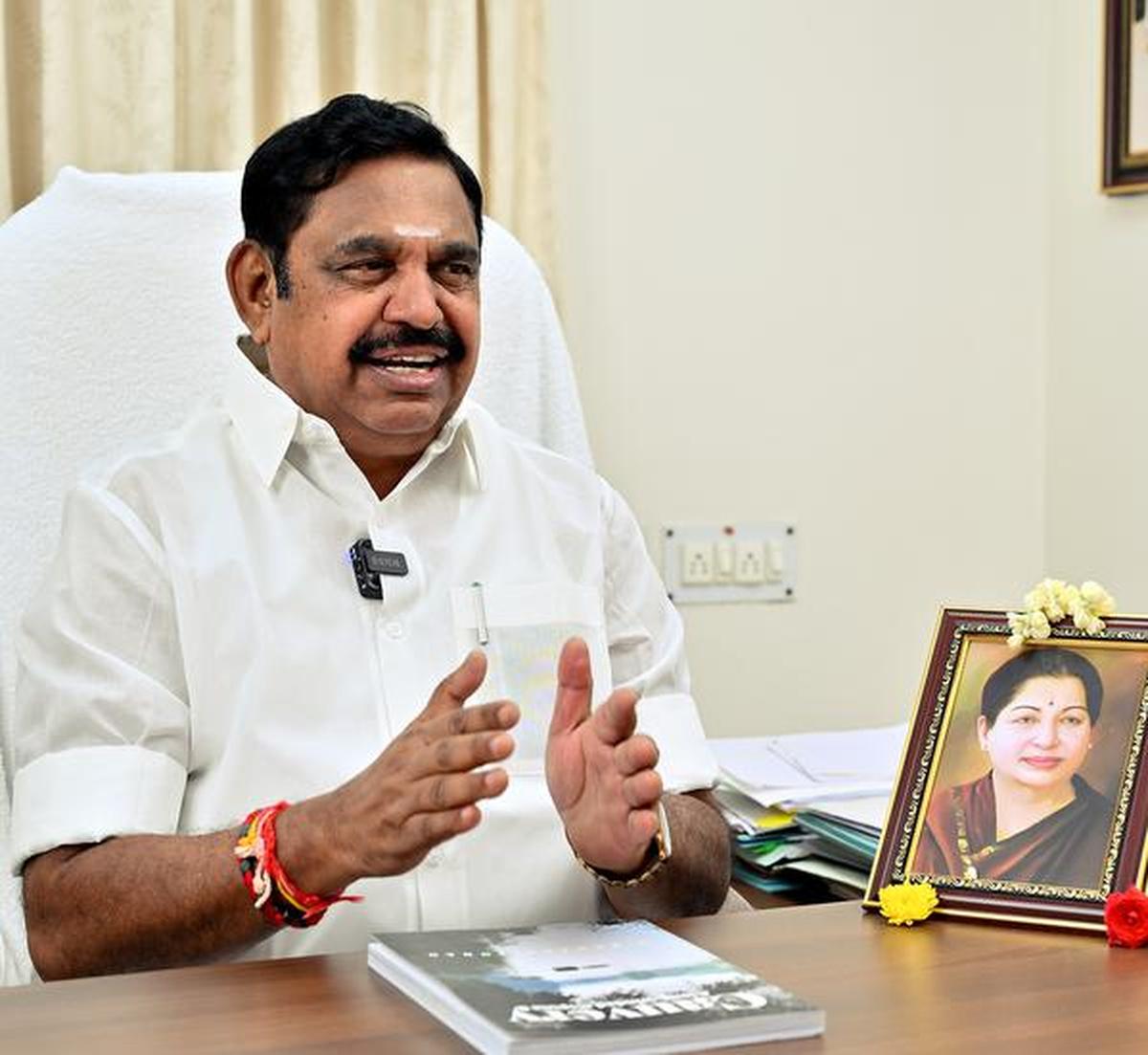 Watch | AIADMK leader Edappadi K. Palaniswami: Quit NDA to address needs of  T.N. people - The Hindu
