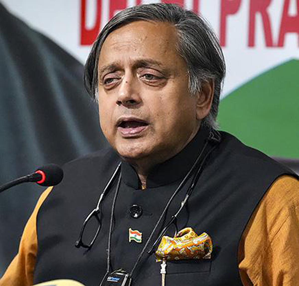 Cong. views Tharoor’s Malabar pitch as politically fractious