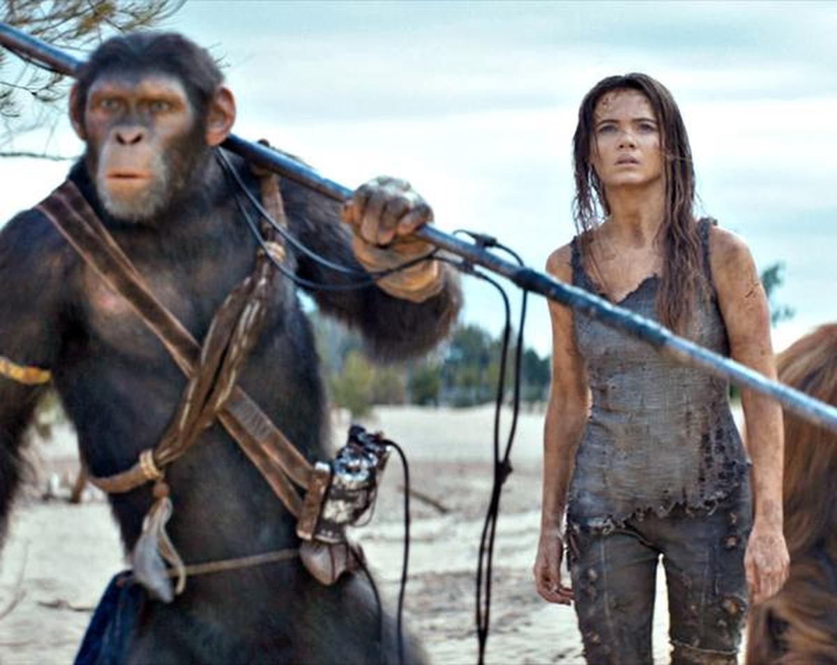 ‘Kingdom of the Planet of the Apes’ is set 300 years after the epic battle that killed Caesar.