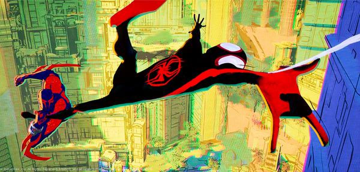 A still from ‘Spider-Man: Across the Spider-Verse’