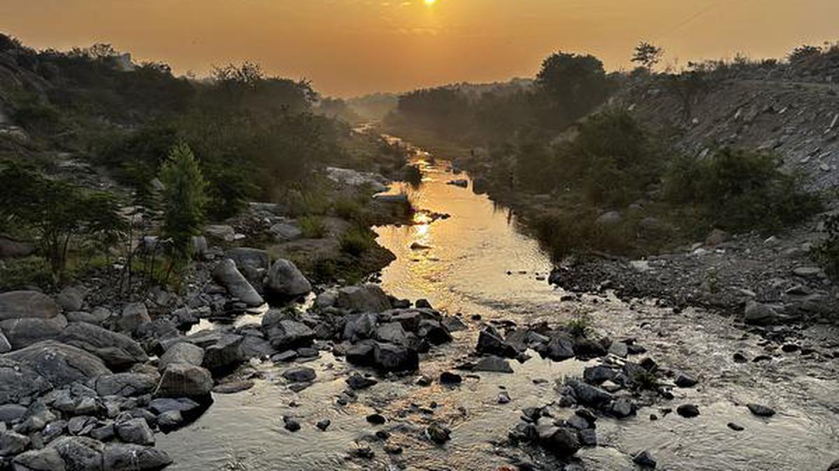 A bend in the river
Premium