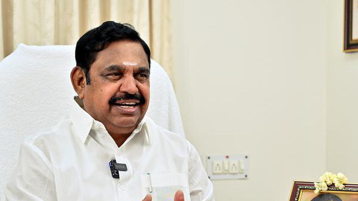 Watch | AIADMK leader Edappadi K. Palaniswami: Quit NDA to address needs of T.N. people