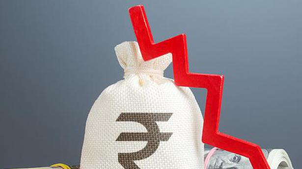 Rupee plunges by 41 paise to record low of ₹79.36 against US dollar