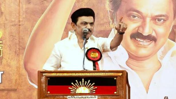 Do not give space to communal forces, Stalin tells DMK workers