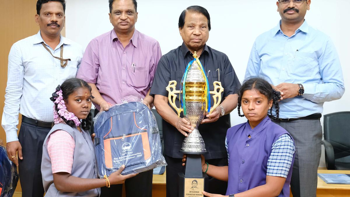 Inter-school sports tournament held at VIT