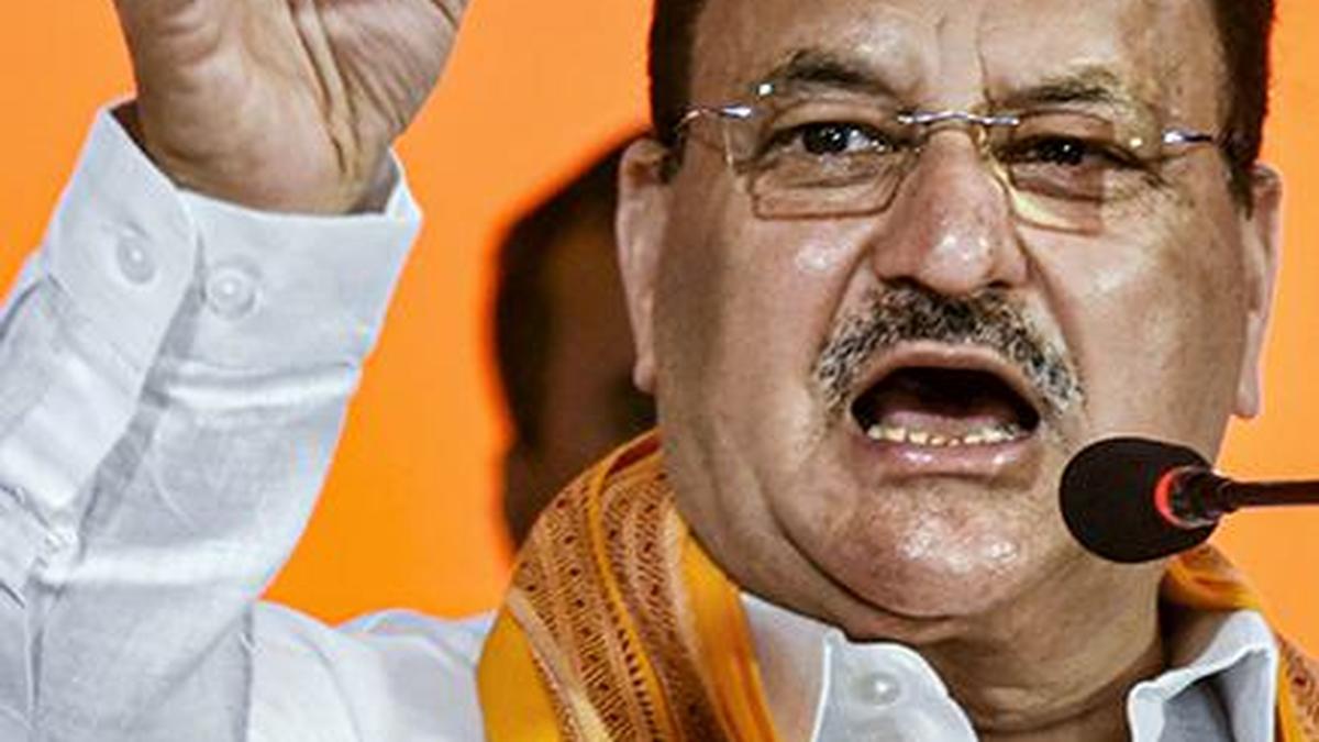 Your letter to PM Modi driven by compulsion to market a failed product: Nadda to Mallikarjun Kharge