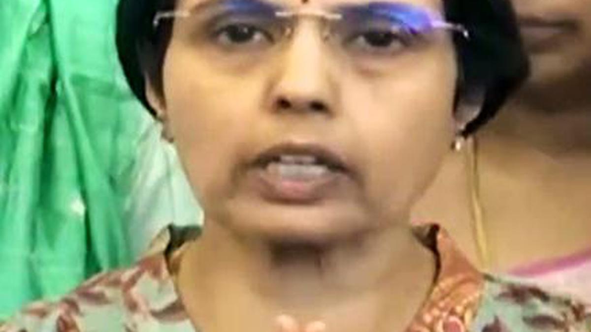 No permission to meet TDP national president Chandrababu Naidu’s wife Nara Bhuvaneswari