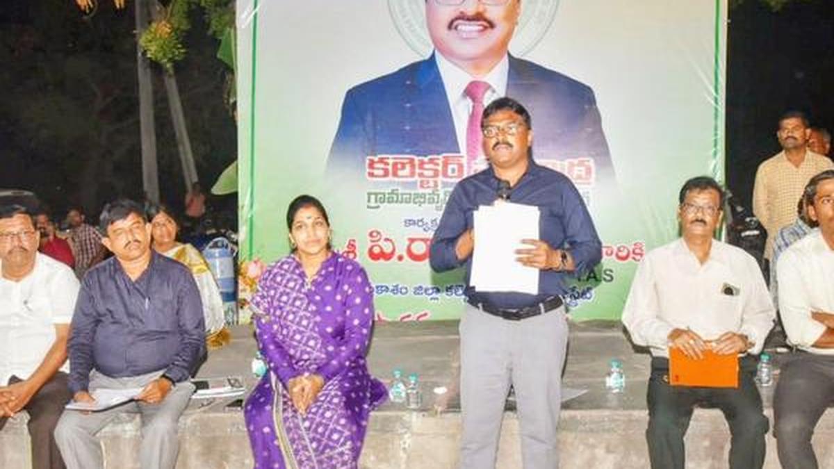 Prakasam Collector directs officials to replicate ‘Palle Nidra’ village night stay across mandals