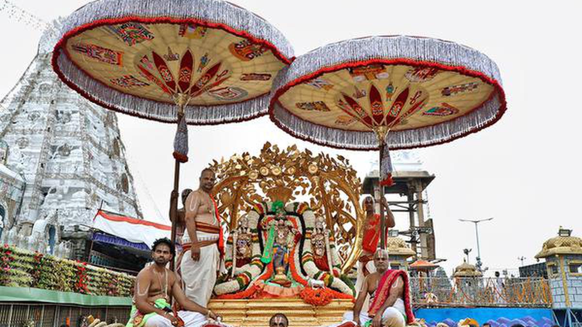 Tirumala Brahmotsavam | TiFervour marks procession of Kalpa Vruksha Vahanam