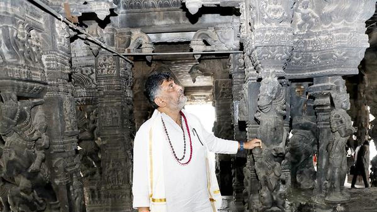 Homa in Tamil Nadu temple is for my protection and peace of mind: D.K. Shivakumar