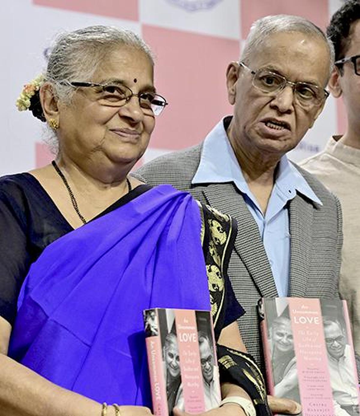 O cofundador da Infosys, Narayana Murthy, e sua esposa Sudha Murthy. O cofundador da Infosys, Narayana Murthy, e sua esposa Sudha Murthy.