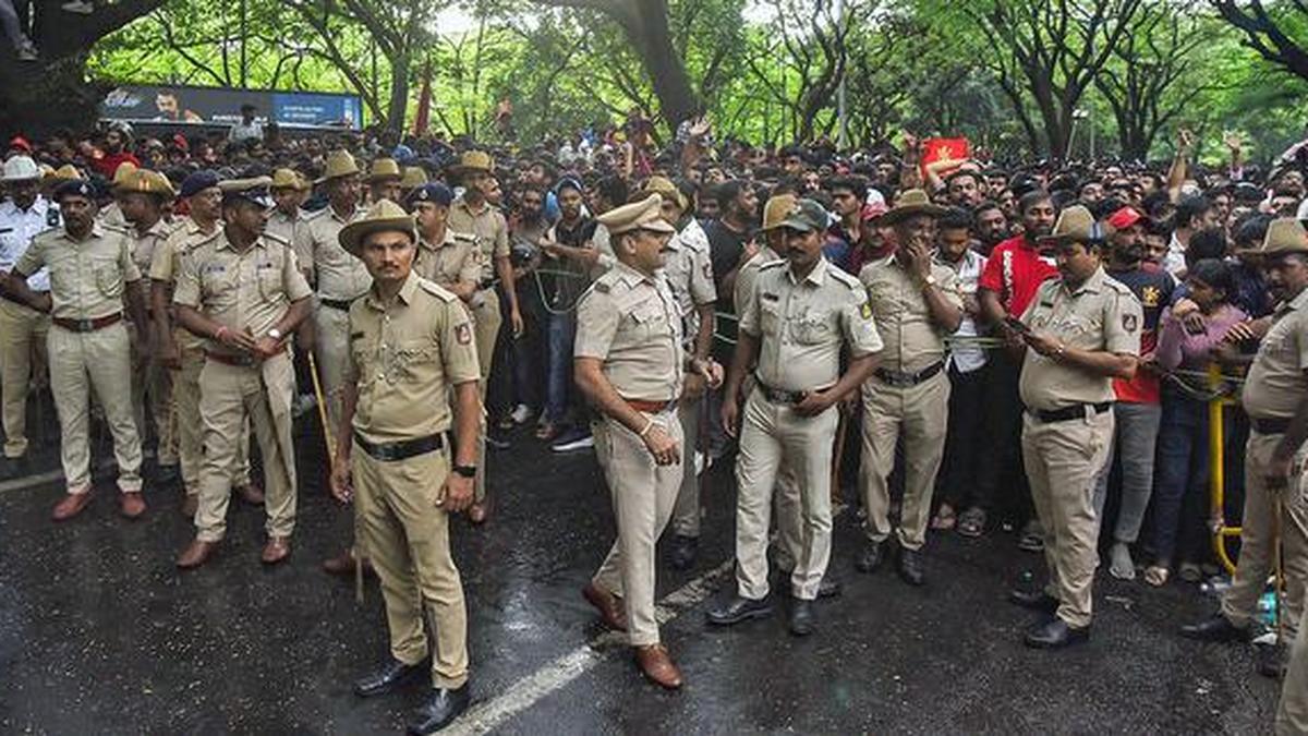 Suspension of police commissioner rankles police establishment