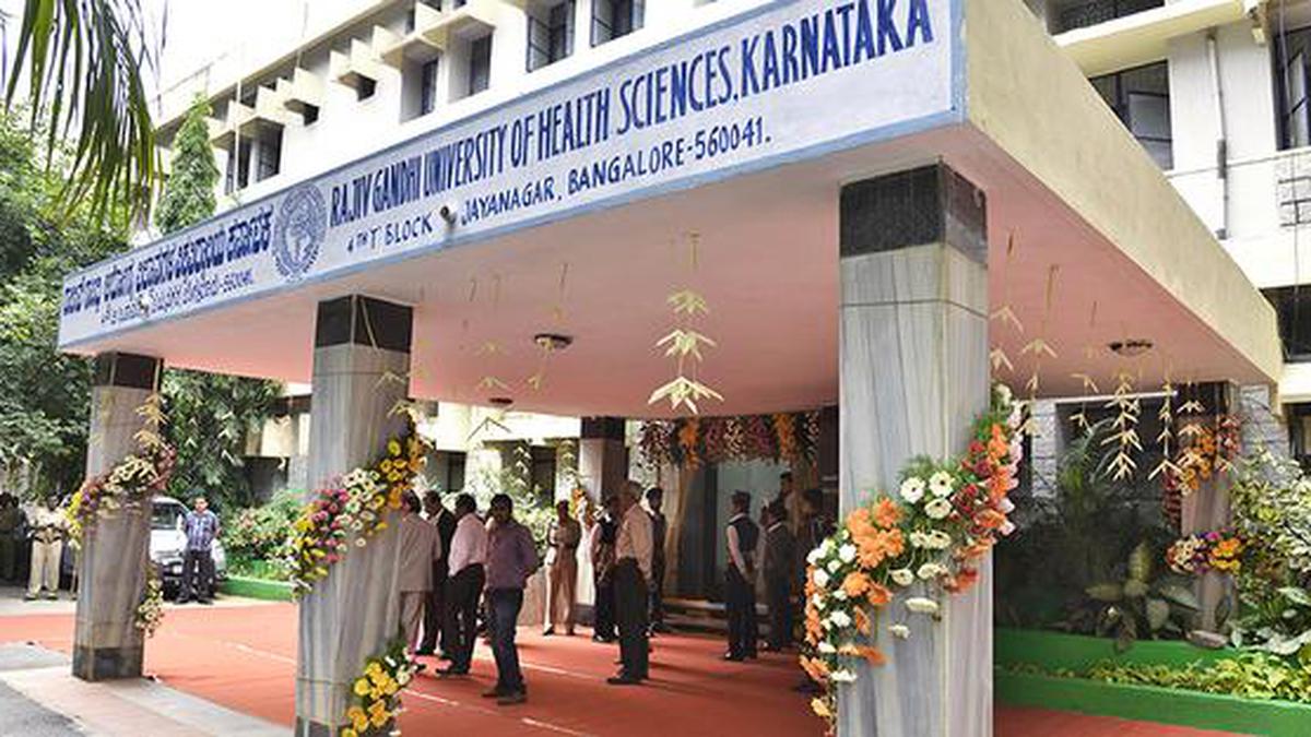 Ahead of 2023 Karnataka Assembly elections, Karnataka CM says RGUHS will be renamed after Kengal Hanumanthaiya - The Hindu