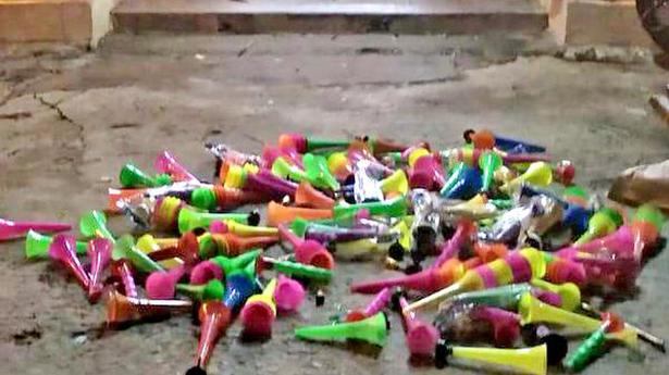 Mysuru City police bans toy trumpets