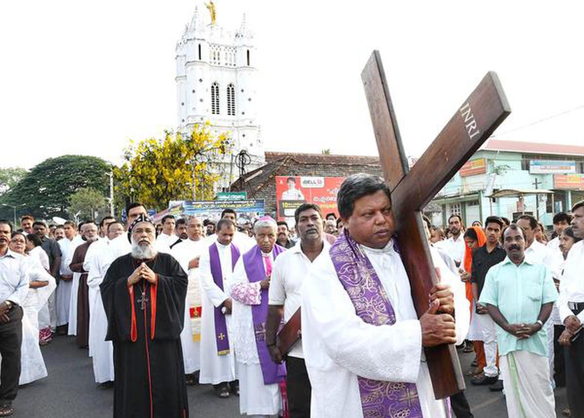 Way of the Cross processions held - The Hindu