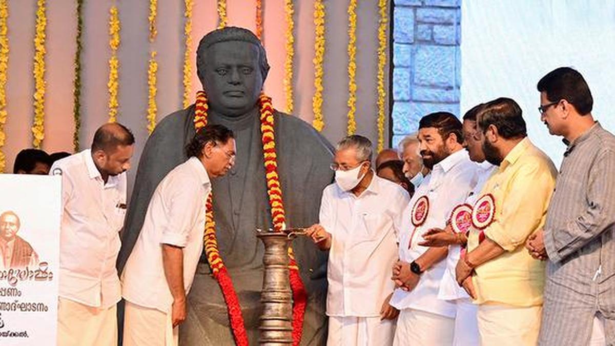 Kumaran Asan institute to be upgraded, says Kerala CM The Hindu