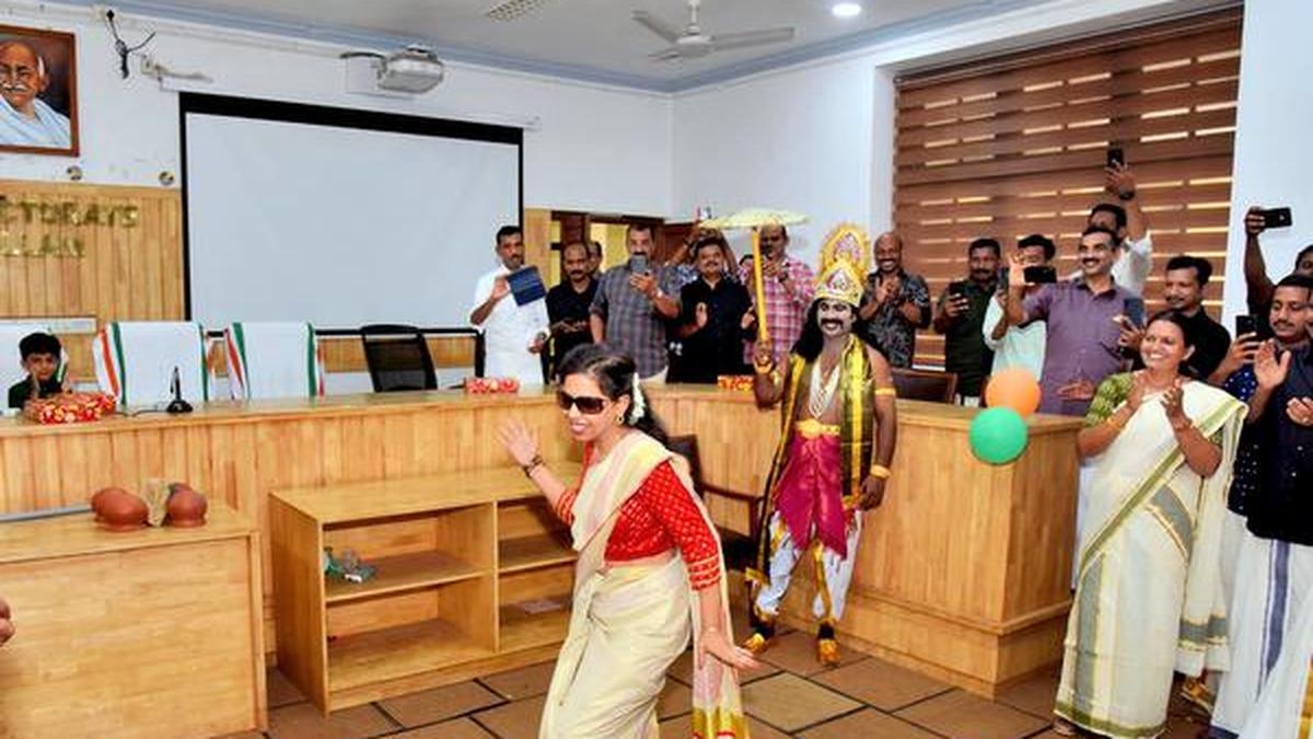 Kollam Collector’s Onam dance goes viral on social media platforms