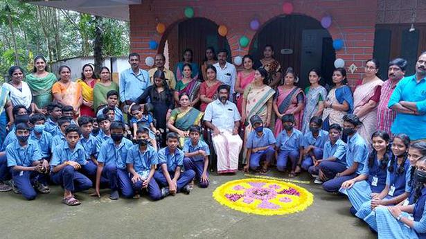 A festive Onam for differently abled students