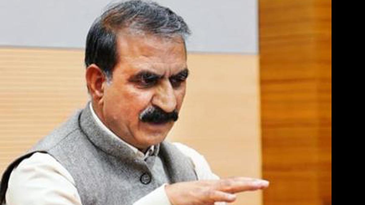 H.P. Chief Minister Sukhu flays BJP for playing ‘petty politics’ over natural disaster