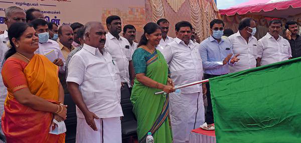 BJP National President Shri J.P. Nadda inaugurating newly built BJP Distt.  Offices in Tamil Nadu | Bharatiya Janata Party
