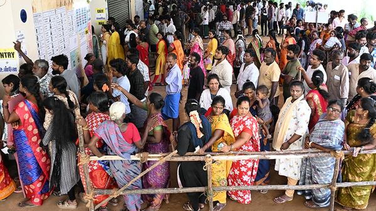 Turnout increases in Tamil Nadu followed spatial patterns