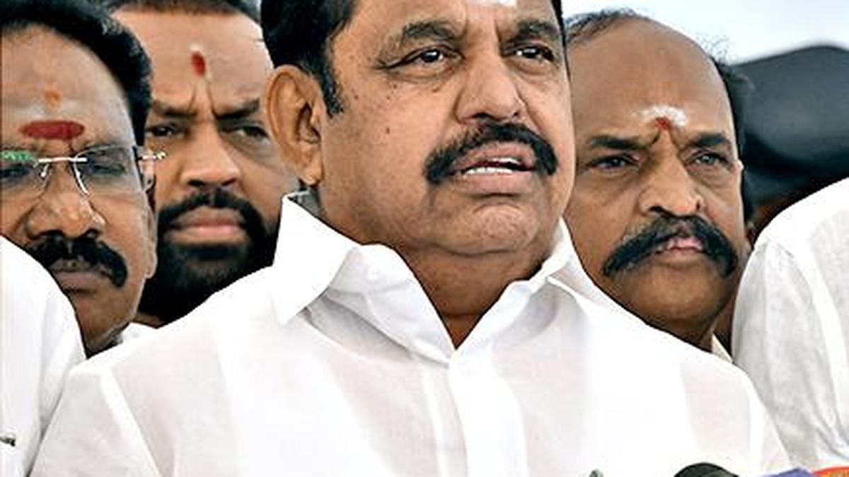 Lok Sabha and Assembly elections may be held in 2024: Edappadi K. Palaniswami