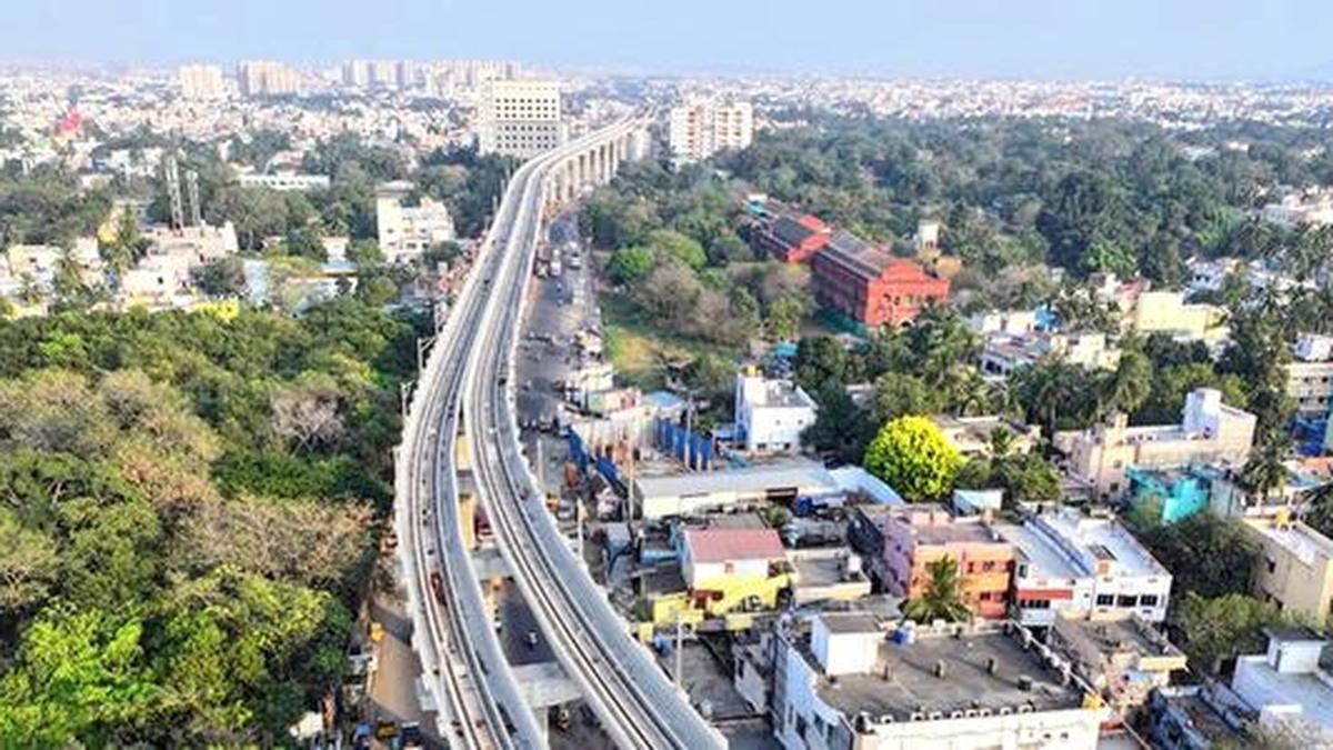 Nearly 40% of Chennai Metro Rail’s phase II project completed: Lok Sabha reply