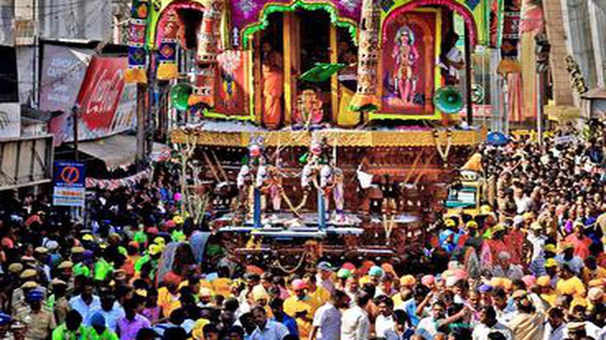 Koniamman temple car festival: city police announce traffic diversions ...