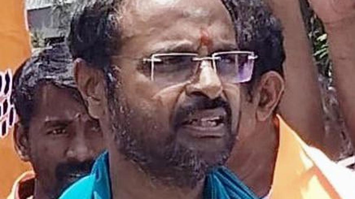Tiruppur nominee of BJP booked for argument with police