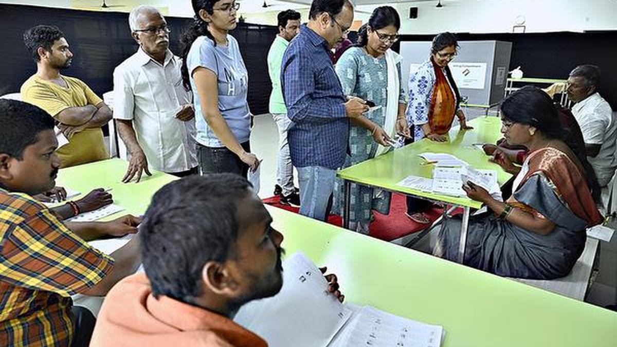 Hyderabad logs low voter turnout at 45.07%